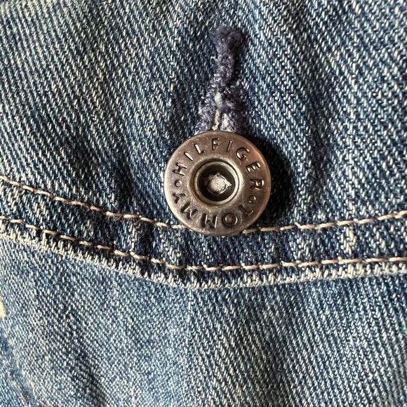 TOMMY HILFIGER Jean Jacket Women 1X - Picture 9 of 11
